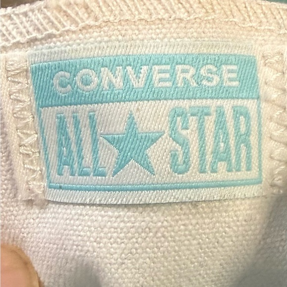 Converse Chuck Taylor Double Tongue Low Top Grey & Aqua Stripe Women’s Size 10 - Picture 9 of 9